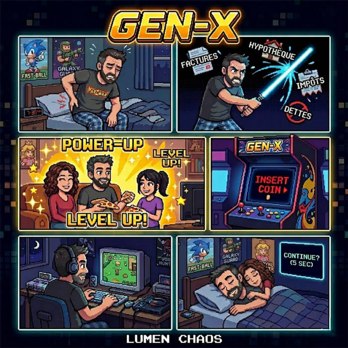 Jaquette Gen-X – Lumen Chaos